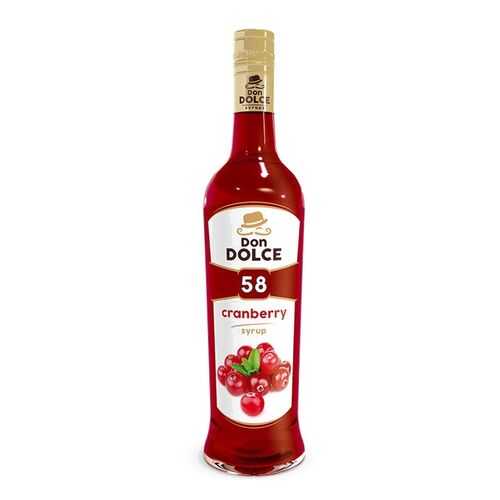 Сироп Don Dolce клюква 0.7 л в Покупочка