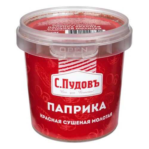 Паприка красная сушеная молотая С.Пудовъ 80 г в Покупочка