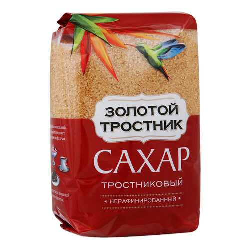 Сахар Золотой тростник тростниковый нерафинированный 900 г в Покупочка