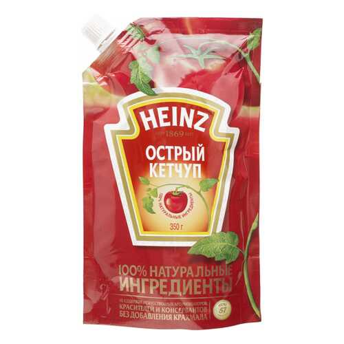 Кетчуп Heinz острый 350 г в Покупочка