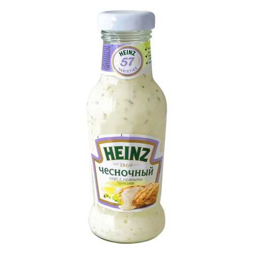 Соус чесночный Heinz с пряными травами 250 мл в Покупочка