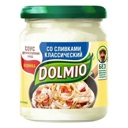 Соус для приготовления блюд DOLMIO со сливками «Классический» 200 г в Покупочка
