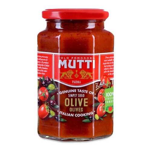 Соус Mutti томатный с оливками 400 г в Покупочка
