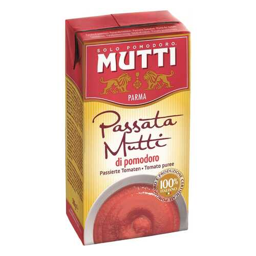 Томаты Mutti Passata протертые 500 г в Покупочка