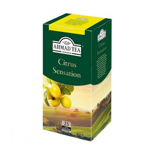 Чай Ahmad Citrus Sensation черный с лаймом 25 пакетиков в Покупочка