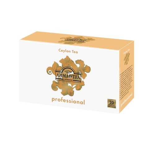 Чай Ahmad Tea Professional Цейлонский OP чёрный, листовой, в пакетах для чайников, 20х5г в Покупочка