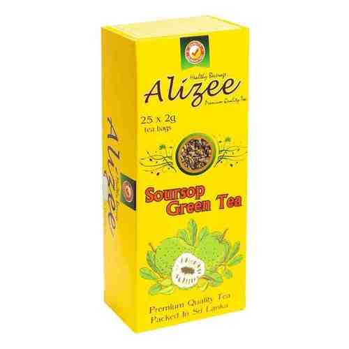 Чай Alizee Soursop Green Tea зеленый 25 пакетиков в Покупочка