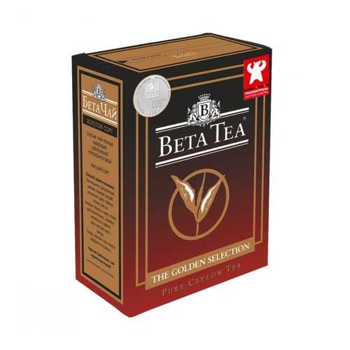 Чай Beta Tea Золотой сорт черный листовой 100 г в Покупочка