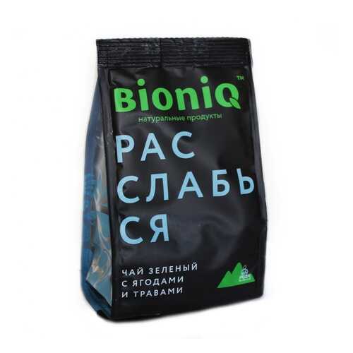 Чай BioniQ Расслабься, зелёный с добавками, 50 гр в Покупочка