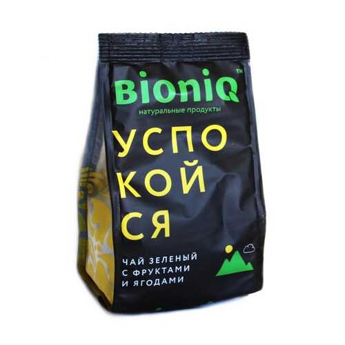 Чай BioniQ Успокойся зелёный, с добавками, 50 гр в Покупочка