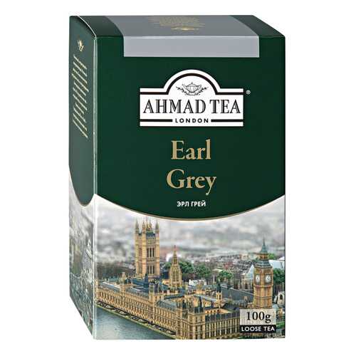 Чай черный Ahmad Tea Earl Grey 100г в Покупочка