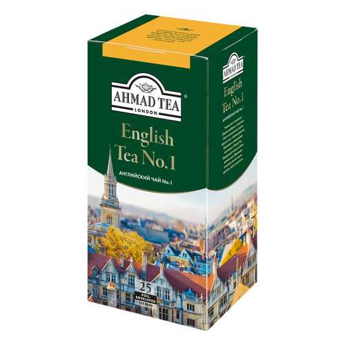 Чай черный Ahmad Tea english tea №1 с бергамотом 25 пакетиков в Покупочка