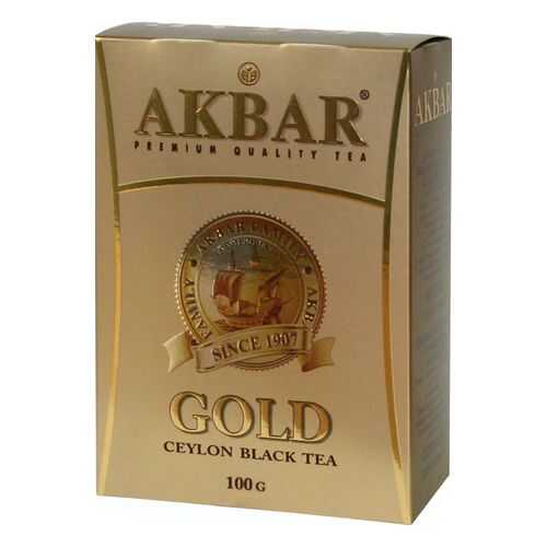 Чай черный Akbar gold 100 г в Покупочка