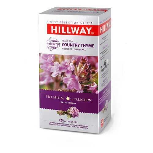 Чай черный байховый HILLWAY Луговой Чабрец, 25 пак. в Покупочка