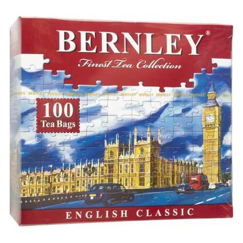 Чай черный Bernley english classic 100 пакетиков в Покупочка