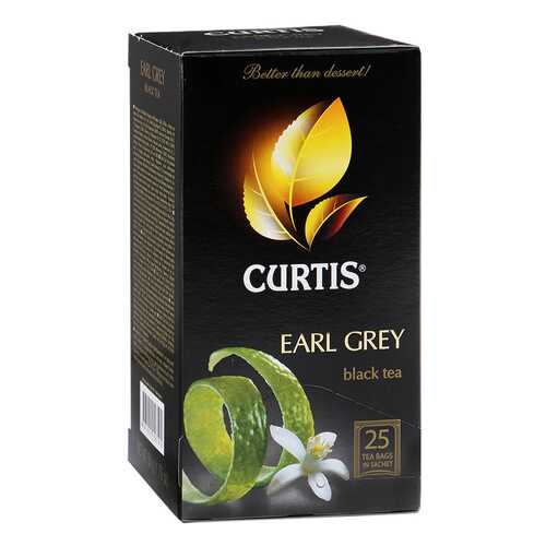 Чай черный Curtis earl grey 25 пакетиков в Покупочка