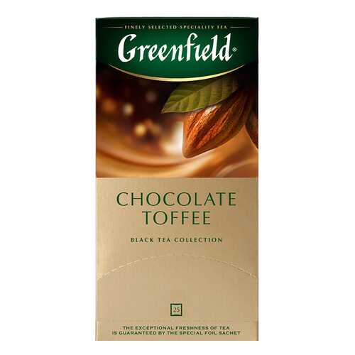 Чай черный Greenfield Chocolate Toffee 25 пакетиков в Покупочка