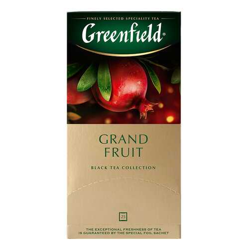 Чай черный Greenfield Grand Fruit 25 пакетиков в Покупочка