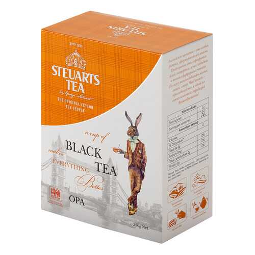 Чай черный листовой Steuarts black tea OPA 250 г в Покупочка