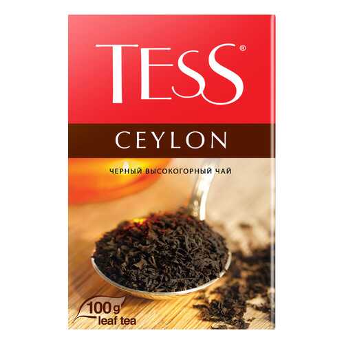 Чай черный листовой Tess Ceylon 100 г в Покупочка