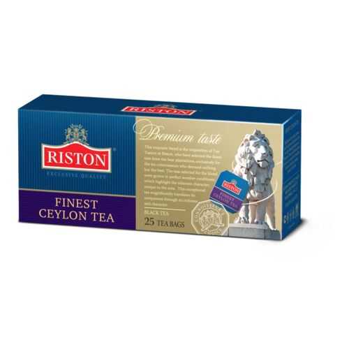 Чай черный Riston finest ceylon tea 25 пакетиков в Покупочка