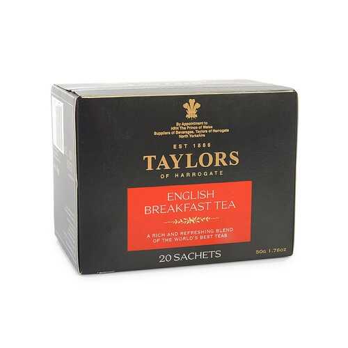 Чай черный Taylors of Harrogate Английский завтрак 20*2.5 г в Покупочка
