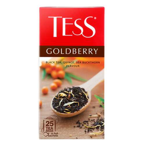 Чай черный Tess Goldberry 25 пакетиков в Покупочка