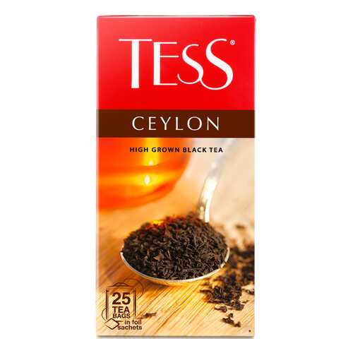 Чай черный Tess Sunrise 25 пакетиков в Покупочка
