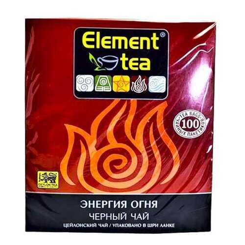 Чай Элемент черный 100 пакетов в Покупочка