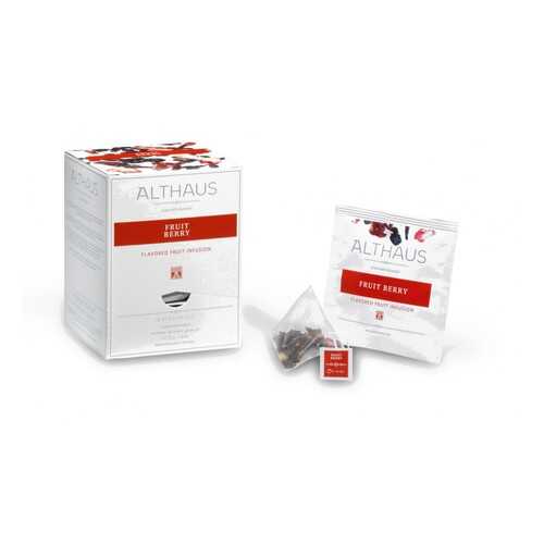 Чай фруктовый в пирамидках Althaus Fruit Berry Фрут Берри 15*2.75 г в Покупочка
