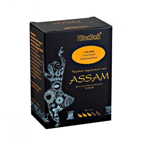 Чай Hindica Assam черный листовой 100 г в Покупочка