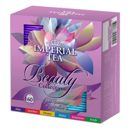 Чай Imperial Tea Beauty collection ассорти 60 пакетиков в Покупочка