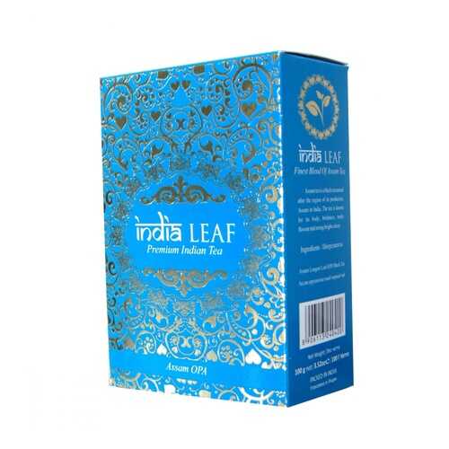 Чай India leaf Ассам опа, черный крупнолистовой, 100 гр в Покупочка