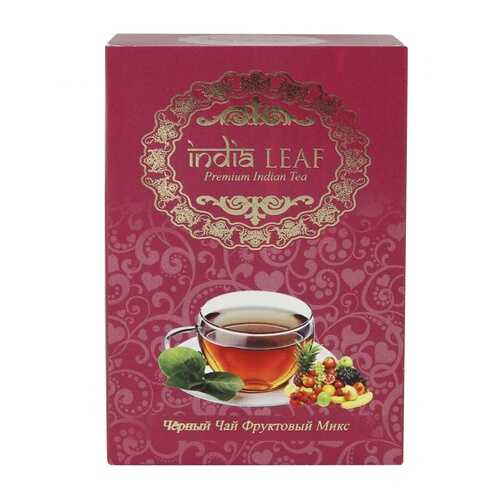 Чай India leaf С манго, черный среднелистовой с добавками, 100 гр в Покупочка