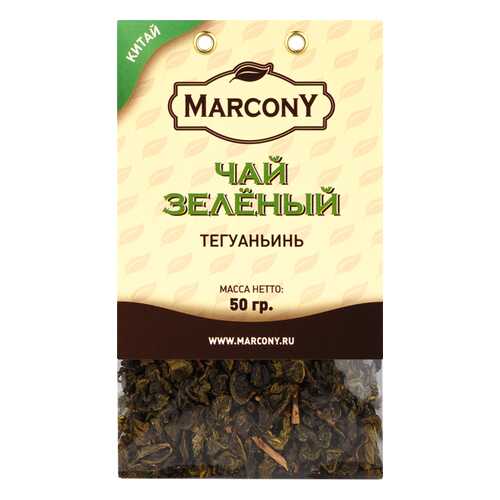 Чай Marcony Тегуаньинь зеленый 50 г в Покупочка