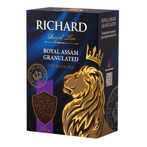 Чай Richard Royal Assam Granulated черный ганулированный 200 г в Покупочка