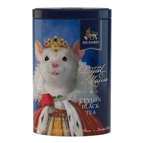 Чай Richard Year of the royal mouse черный листовой 80 г в Покупочка