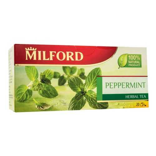 Чай травяной Milford peppermint 20 пакетиков в Покупочка