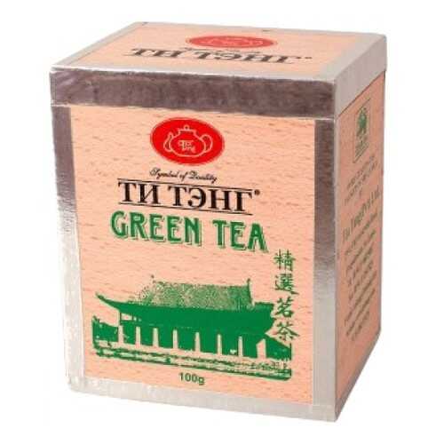 Чай весовой зеленый Ти Тэнг green tea в деревянном ящичке 100 г в Покупочка