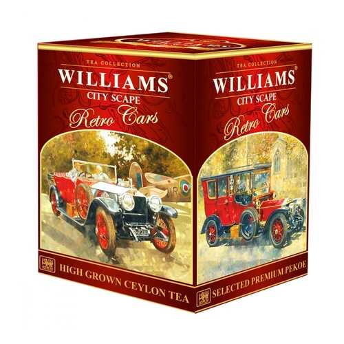 Чай Williams City Scape черный 150 г в Покупочка