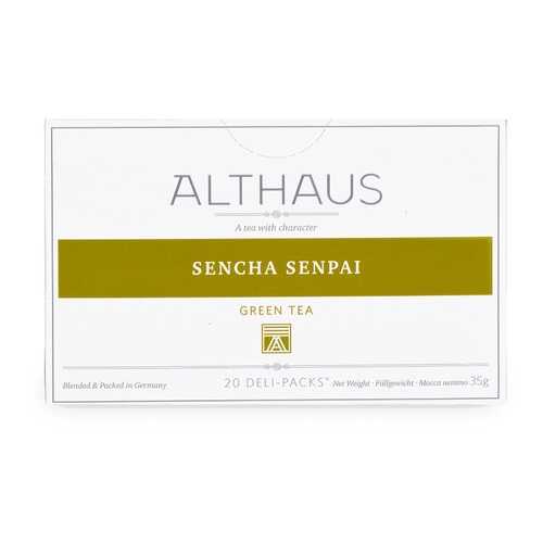 Чай зеленый Althaus Сенча Сенпай 20 х 1.8 г Германия в Покупочка
