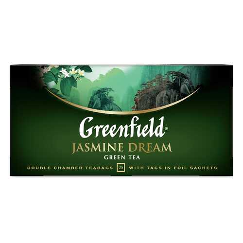 Чай зеленый Greenfield Jasmine Dream 25 пакетиков в Покупочка