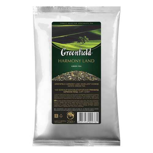 Чай зеленый листовой Greenfield Harmony Land 250 г в Покупочка