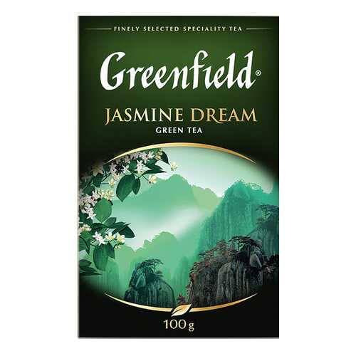 Чай зеленый листовой Greenfield Jasmine Dream 100 г в Покупочка