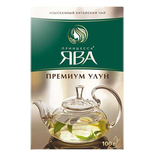 Чай зеленый листовой Принцесса Ява Премиум Улун 100 г в Покупочка