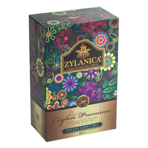 Чай зеленый листовой Zylanica ceylon premium collection 200 г в Покупочка