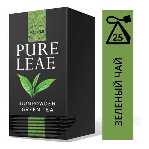 Чай зеленый Pure Leaf Gunpowder 25 пакетиков в Покупочка
