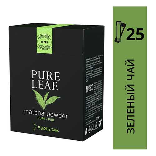Чай зеленый Pure Leaf Matcha 25 стиков в Покупочка