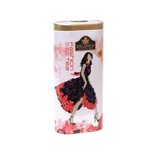 Чай Zylanica Fashion Tea черный листовой с лепестками роз Pekoe 100 г в Покупочка