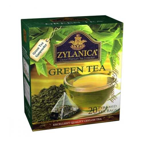 Чай Zylanica Green tea зеленый 20 пирамидок в Покупочка